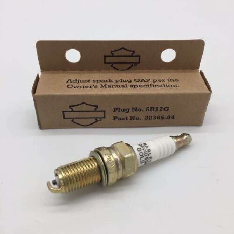 Harley Davidson Gold Spark Plug Gold 6R12G Sportster Twin Cam 32365-04