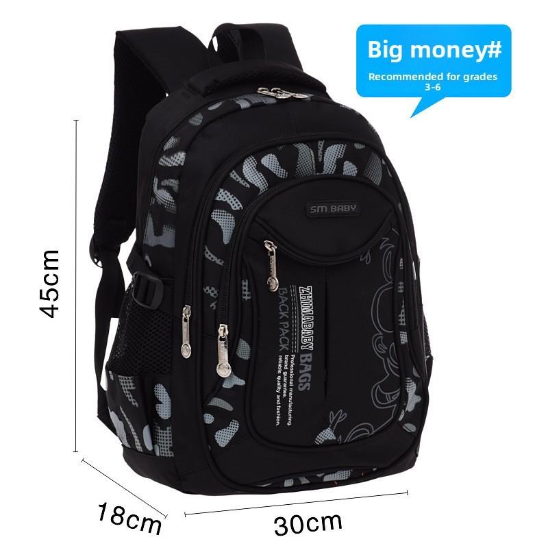 Sesam Baby Großer Schulrucksack Jungen Mädchen Mit Atmungsaktivem Nylon