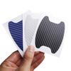 Universal 4 Pcs Car Door Handle Wrist Sticker Black/Silver/Blue Exterior Scratches Resistant Protector Cover Auto Accessories