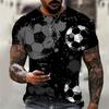 Comfortable Simple T-shirt Casual Loose Men's Top Fashionable Versatile Short-sleeved Round Neck Breathable T-Shirts Men’s