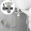 Solid Brass Construction Bidet T Adapter Toilet T Valve