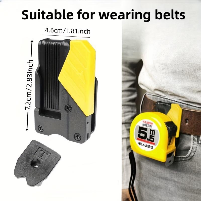 Tape Measure Buckle Universal Quick Hanging Steel Tape Measure Belt Pants Convenient