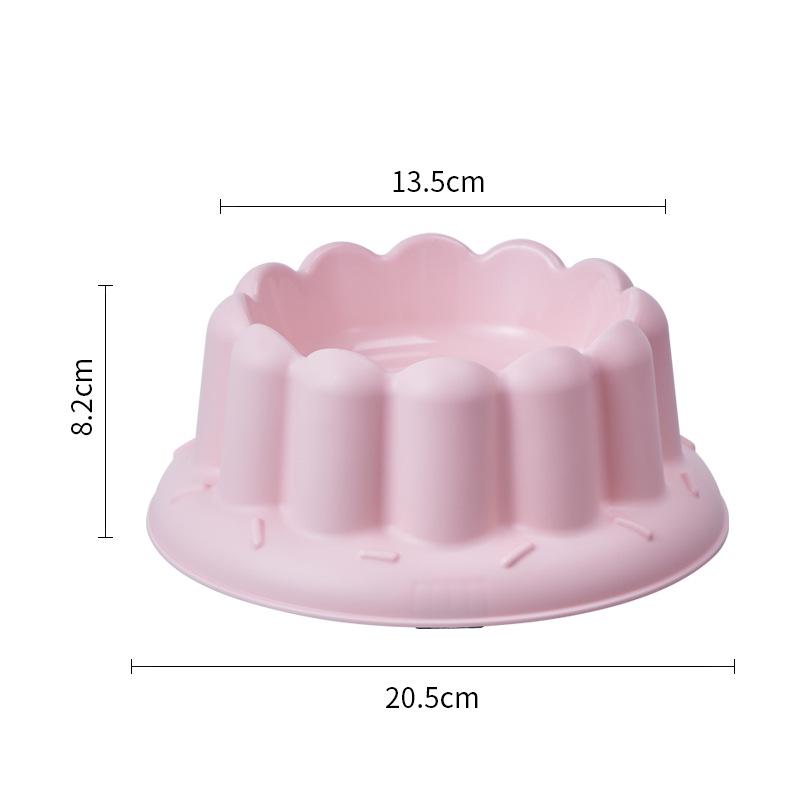 Stainless Steel Anti-Spill Cat Bowl with Chin Protection and Elevated Pudding Flower Design