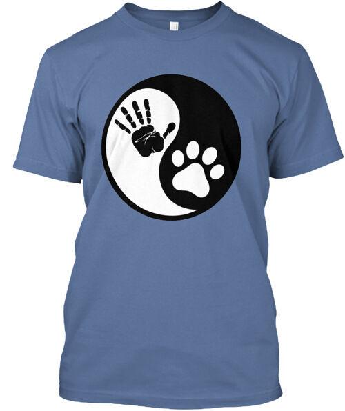 

Dog Lovers Yinyang T-Shirt Made in the USA Size S to 5XL S