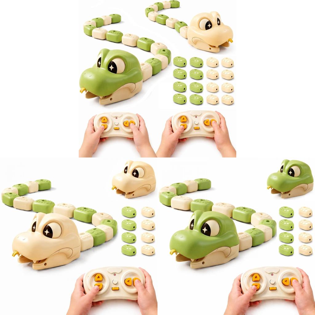 Bone King Remote Control Snake Toy For Kids Indoor Outdoor Interactive Play