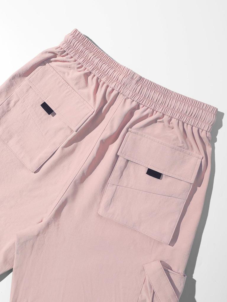 European & American Women's Tactical Cargo Pants - Summer Sports Style, Drawstring Casual Wear.