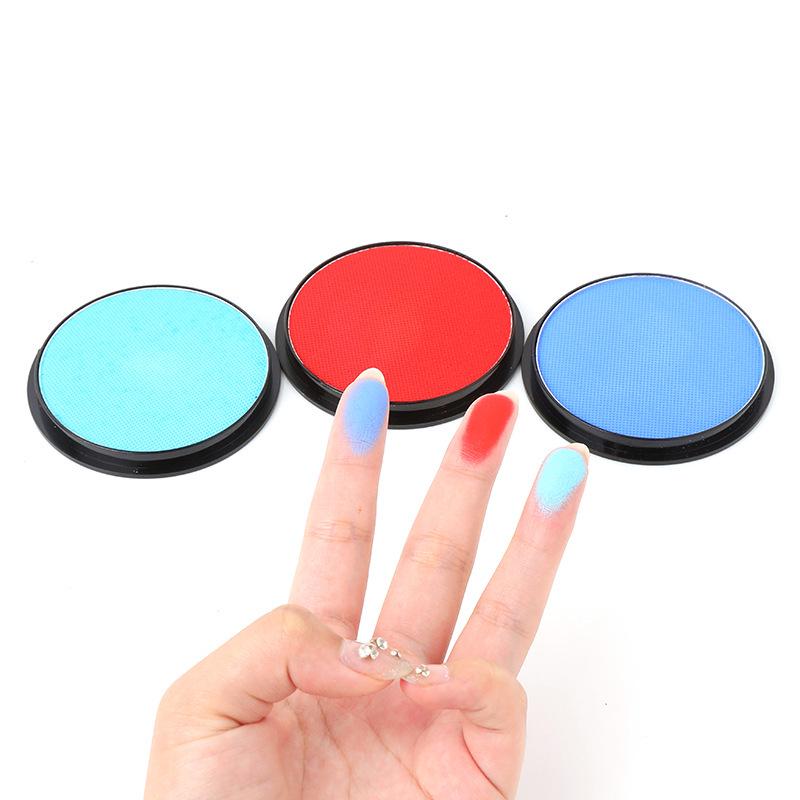 Cross-border 30g Round Disc Body Paint Pigment - Face & Stage Halloween Makeup Cream