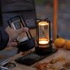 Portable Rechargeable LED Atmosphere Lamp, Vintage Creative Table Light, Touch Dimmable Decor Lighting for Bedside, Desk, Restaurant, Camping