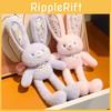 Pull Ear Trend Bunny Plush Toy Stretchable Ears Decorative Keyring Gift Festival