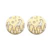 Emboss Sealings Wax Stamp Head Brasses Sealing Stamp Wax Seal Stamp Head Replacement for Envelope Sealing Greeting Card
