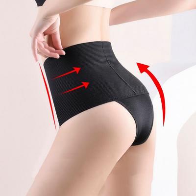 Sexy High Waist Tummy Control Thongs for Women - Flatten Belly