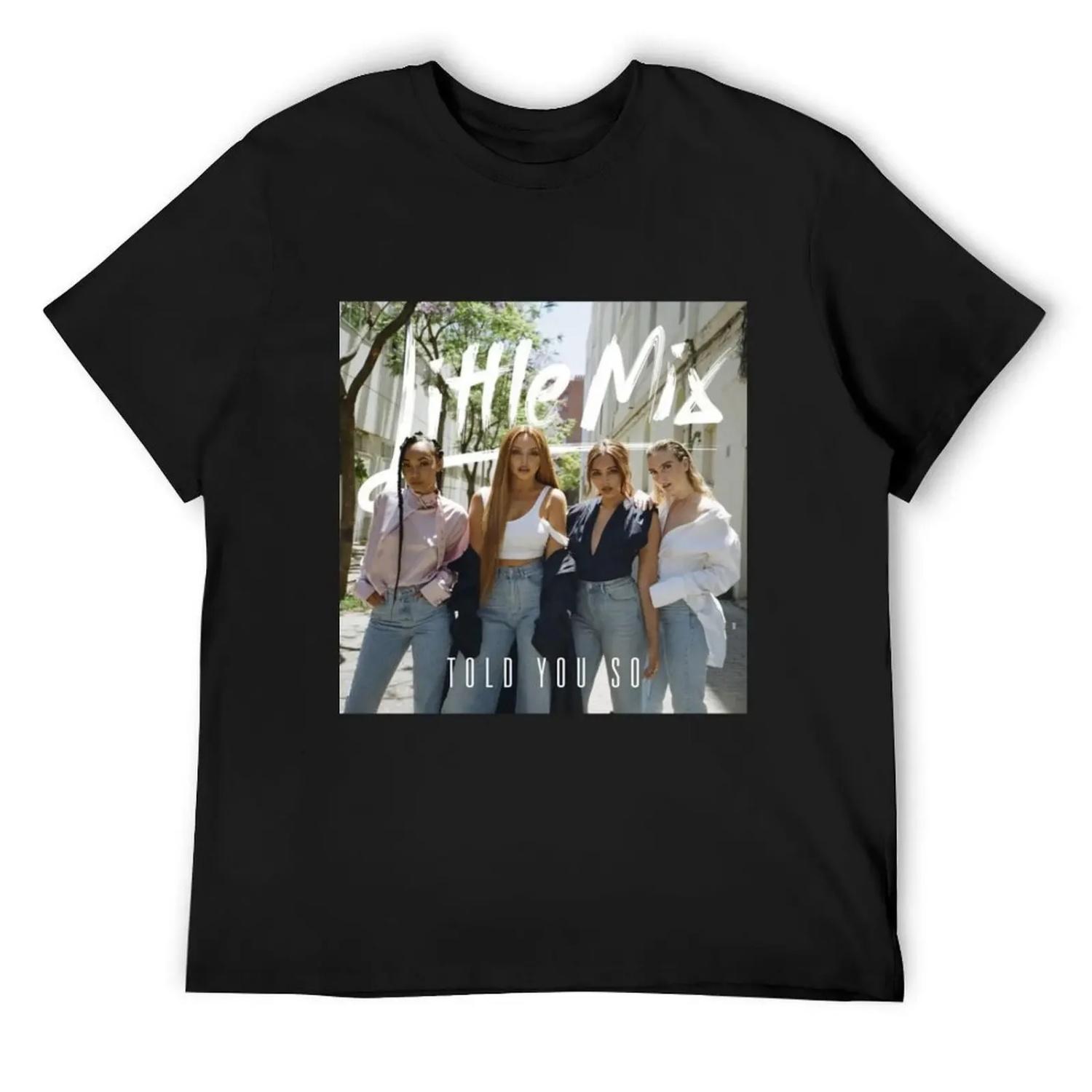 Little Mix T-Shirt graphic t shirt vintage quick drying graphic t shirts mens graphic t-shirts funny S чёрный