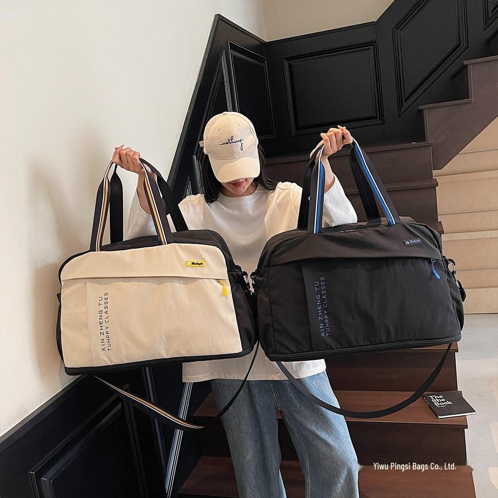 Unisex Large Capacity Travel Bag - Portable Crossbody for Business Trips & Fitness