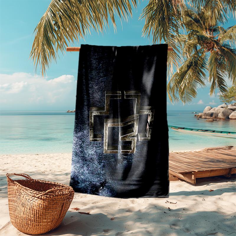 Till Lindemann, Lead Singer of the German Heavy Metal Rock Band Rammstein, Outdoor Camping Vacation Swimming Beach Scarf Decorative Blanket F26