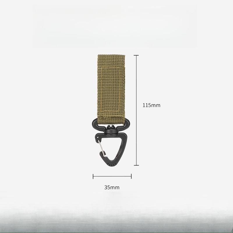 3 PC Multi-purpose Nylon Gloves Hook Work Gloves Safety Clip Outdoor Tactical Climbing Rope Camping Hanging Buck Outdoor Camping