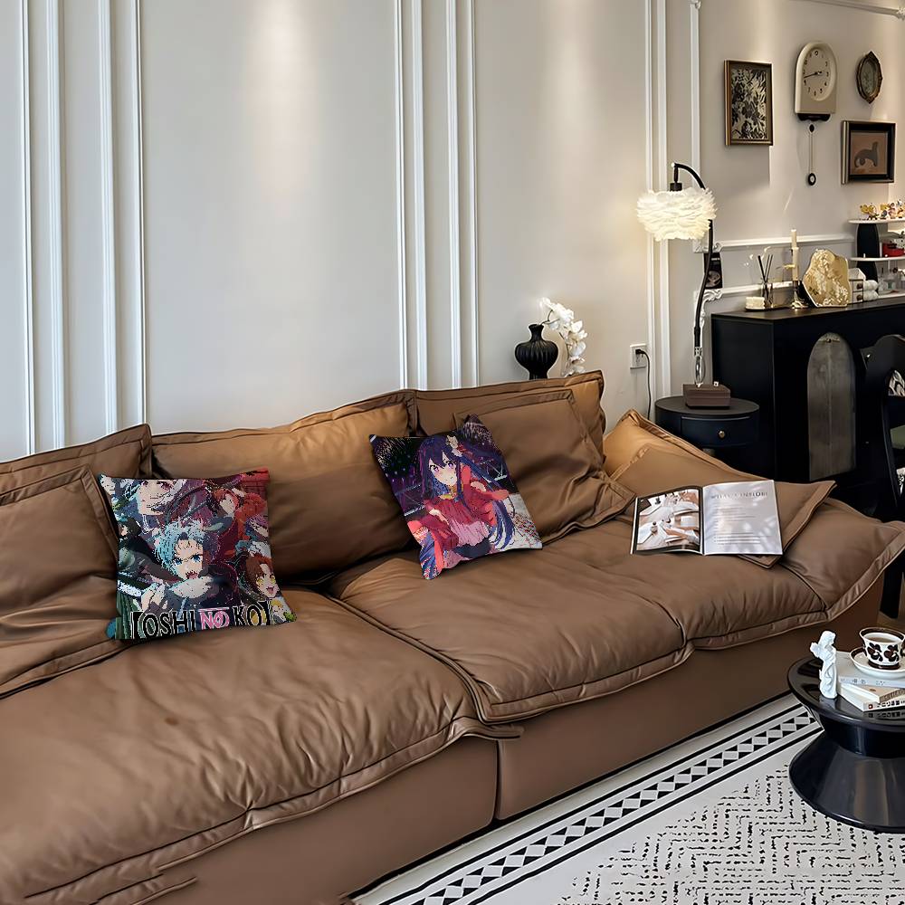 Anime Oshi No Ko Kissenbezug 30x50 Polyester Sofakissen Dekorative Zierkissen Heimdekoration Kissenbezug