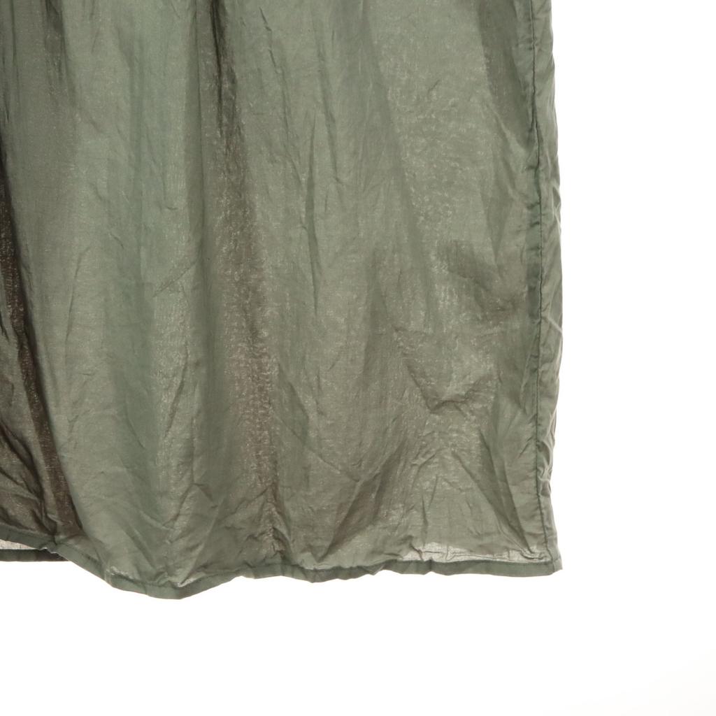 Midi Umi made in Japan Long sleeve Lightweight cotton gathered A-line dress Long dress Women Used