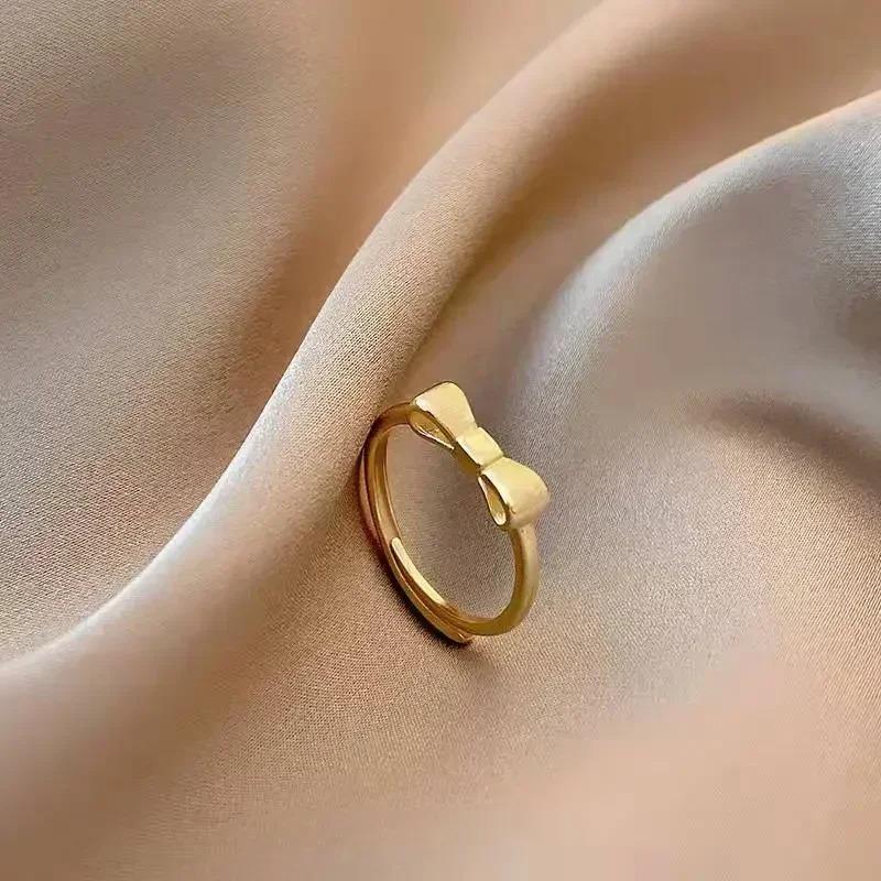 New Design Rings for Women Geometric Irregular Adjustable Opening Finger Ring Luxury Jewelry Gifts Party Accessories Ring