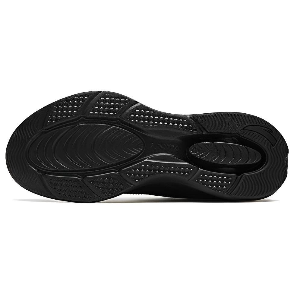 New Anta Breathable Lightweight Rebound Low-Top Running Shoes Men's Bright Black 112315575-7