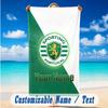 Beach Towel Custom Name Text, Quick Dry Large Towel For Beach HomeSporting CP