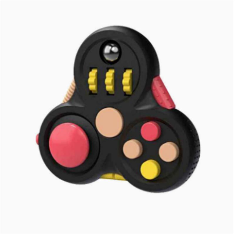 

Rotating Magic Stress Relief Toy Fingertip Decompression Toy Educational Fidget Toy for Kids чёрный