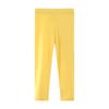 Baby Girls' Solid Color Mosquito-Proof Leggings for Spring & Autumn – Perfect with a Princess Dress