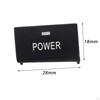 Car Center Console Switch Button Cover for BMW E90 E92 E93 Durable