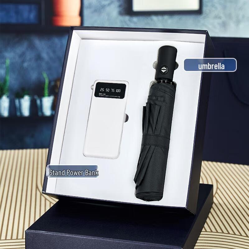 Aggregator Rain Umbrella & Power Bank Gift Set фото