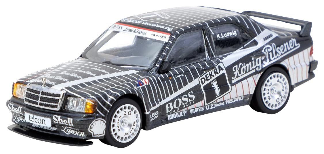 

TARMACWORKS 190 E EVO 1 DTM 1989 Клаус Людвиг Готовое изделие 1/64 Mercedes-Benz 2.5-16 T64G-057-89DTM01