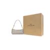 Coach Charlotte Coated Canvas Shoulder Bag, Portable Crossbody Bag Medium Women's Champagne CX580-IMXB8