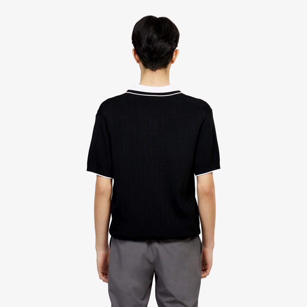 [Lacoste] Men's Open Collar Sweater AH721E-56G031
