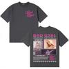 Rapper Bad Gyal Trendy Album 2025 Graphic TShirt Unisex Women Vintage High Quality Short Sleeve Tee Shirt Hip Hop Cotton Tshirts