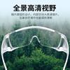 New model of protective goggles with blinds, impact-resistant, scratch-resistant, splash-proof, dust-proof, anti-fog, anti-wind and sand,