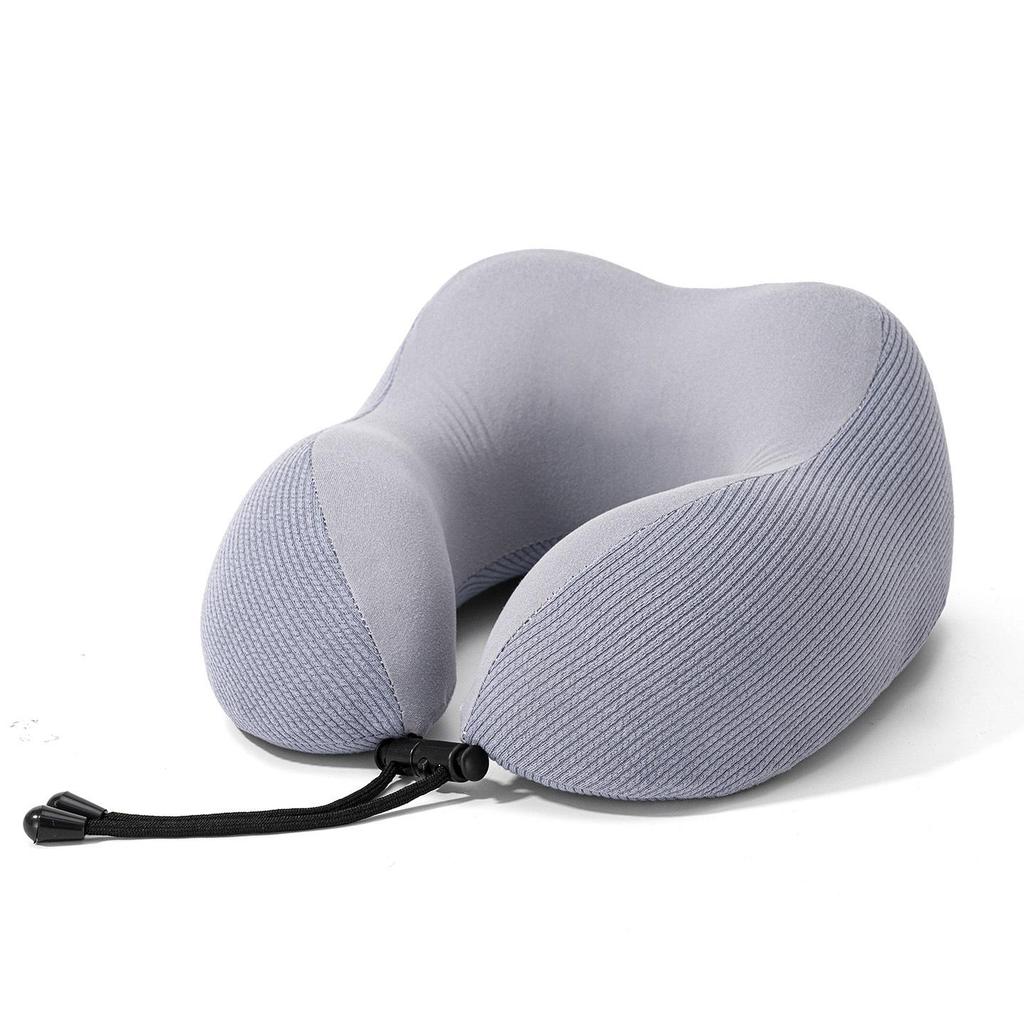 U-Shaped Memory Foam Neck Support Pillow with Custom Logo for Travel and Promotions