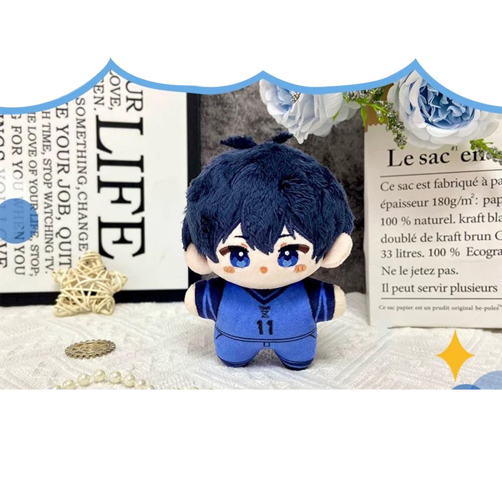Anime Plüschtier Stoffpuppe Itoshi Sae Plüschtier Rin Itoshi Plüsch Schlüsselanhänger Weiche Baumwollpuppe Isagi Yoichi Figur Fußball Jungs Geschenke