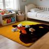 Floor Mat Soft Flannel Rug Non-Slip Absorbent Mat for Bathroom Bedroom Home Decor A-Alice M-Madness Returns Art