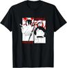 Naruto Shippuden Sasuke Stacked Flame Type Anime T-Shirt Tee