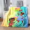 1pc Blanket Gracie's Corner Print Design, Lightweight Blanket for Sofa, Bed- Soft &Warm, Gift for All Seasons like Christmas, Halloween