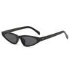 Sunglasses, Cat'S Eye Plain Sunglasses, Women'S Glasses, Trendy Retro Men'S Triangle Personality, Middling Ins