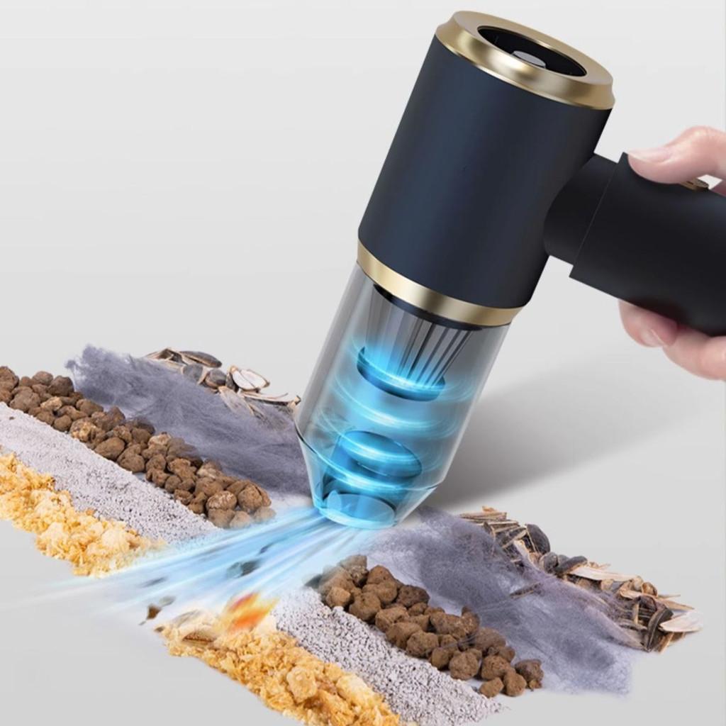 95000PA Powerful Wireless Car Dust Blower Portable Handheld Vehicle Dust Remover Strong Suction Vacuum Cleaner