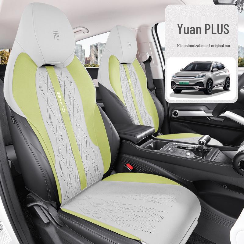 BYD Yuan PLUS Half-Pack Car Seat Cushion Cover - New Model