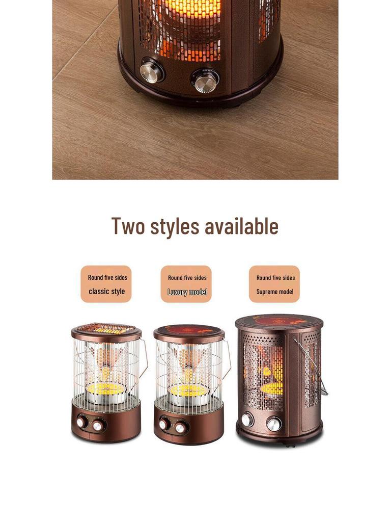 Multifunctional Energy-Saving Electric Heater Oven for Indoor Use
