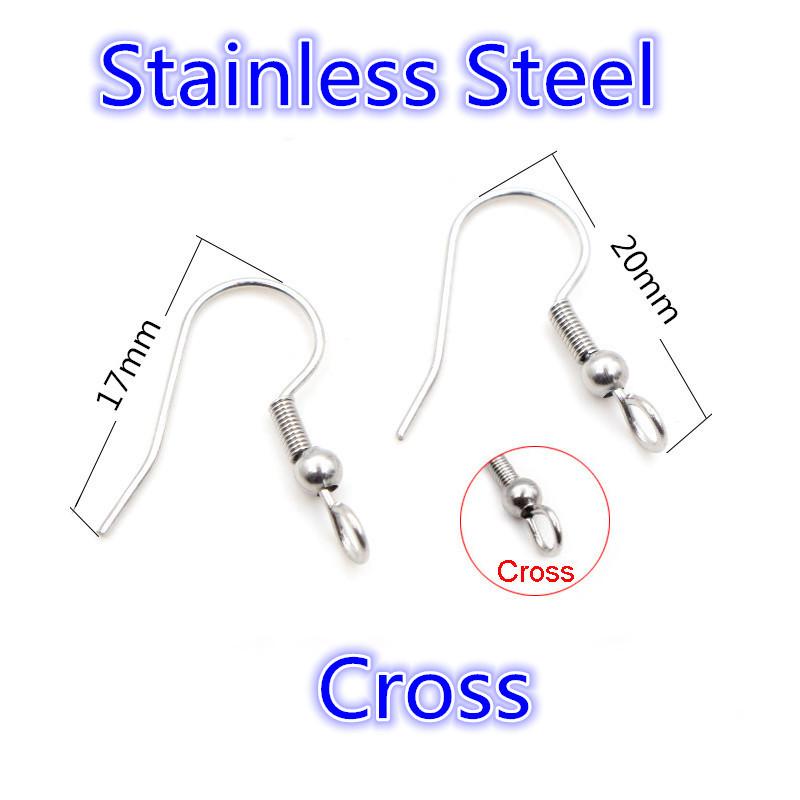 Pcs Ear Hook Jewelry 100 Accessories 20x17mm For Diy Handmade Earrings