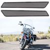 Pair of Saddlebag Reflector   Cover   Warning Large Size Fit for   FLT FLHT 2014-2017