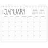 2026 Kalender Wandkalender 11x8,6 Zoll 12-Monats-Planer Englischer Kalender