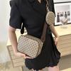 Simple Texture Bag Women's 2025 New Trend Simple Casual Shoulder Bag Foreign Style Small Hanging Bag Oblique Span Small Square Bag
