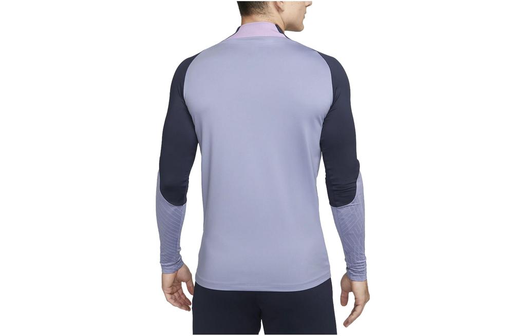 Nike T Shirts Men's Purple Crew Neck Moderate Straight Fit DX3111-524