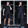 Men's Fitness Sweat Suit - Fat Burning Gym & Running Set