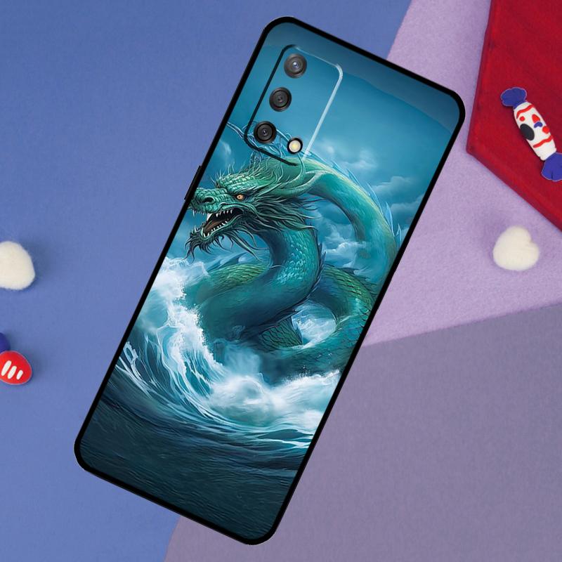 

Кейс в китайском стиле с журавлем и драконом для Oppo A17 A60 A40 A80 A16 A76 A96 A98 A58 A78 A18 A38 A57 A74 A54 A94 A15 A5 A6 Pro OPPO A91