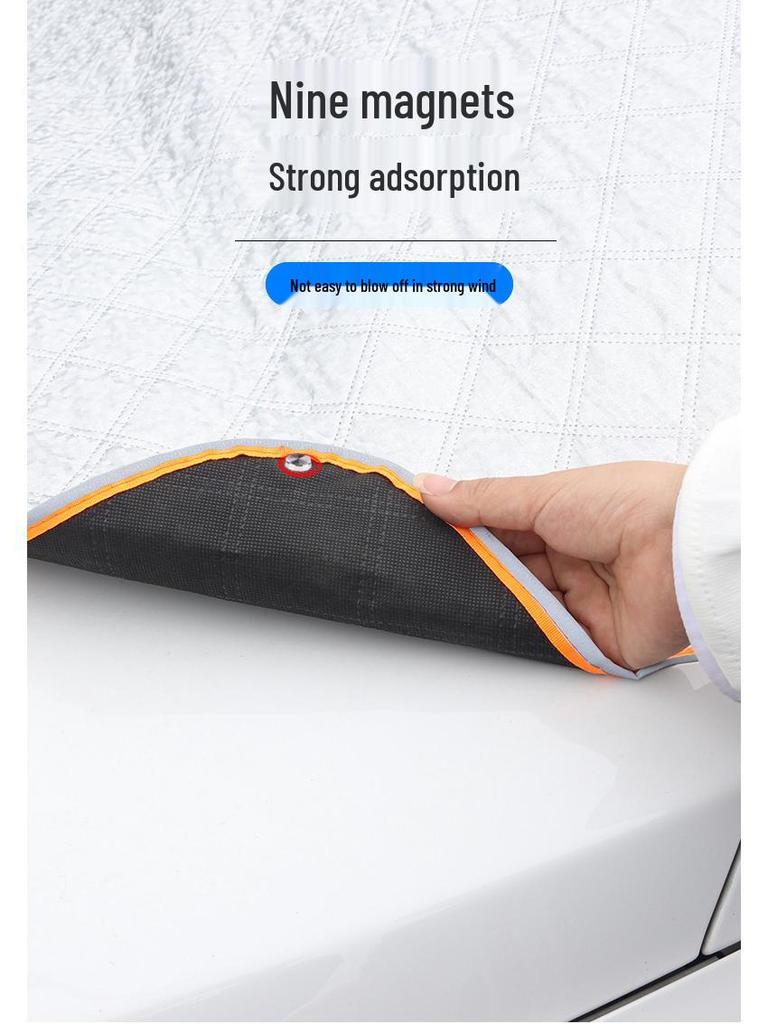 Magnetic Frostproof Snow Cover for Car Windshield